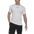 adidas Tennis-Tshirt New York Printed Tee weiss Herren